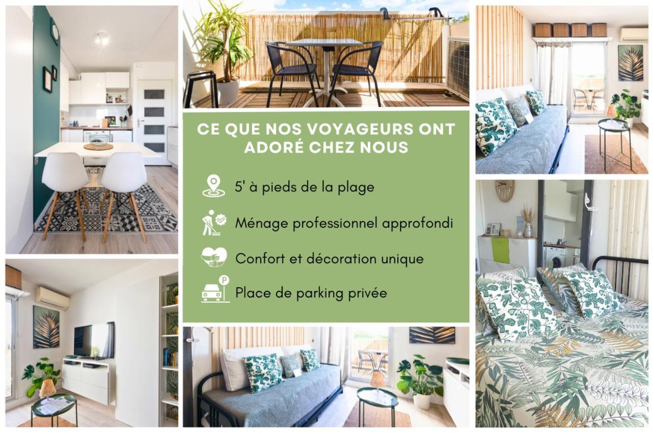 La Casita - Studio Confort Avec Terrasse Et Parking Prive- La Grande Motte, Montpellier Exteriör bild